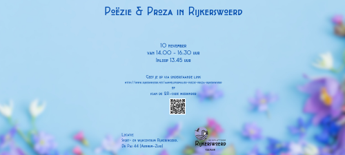 Poëzie & Proza middag Rijkerswoerd