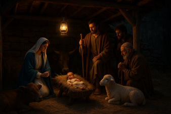 Kerstavond in Rijkerswoerd