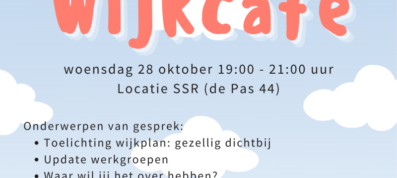 Wijkcafé wijkplatform Rijkerswoerd