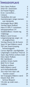 Inhoudsopgave Woerdje nr. 4-2026