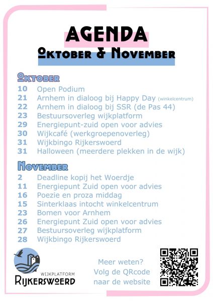 agenda oktober-november