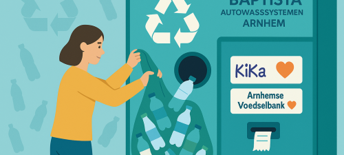 Eerste bulk-statiegeldautomaat Rijkerswoerd