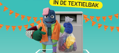 Textiel op Koningsdag: ‘Niet dumpen, wel droppen’