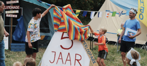 De Buurtcamping Immerloopark viert haar vijfjarig jubileum