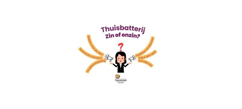 Wijkavond Rijkerswoerd over thuisbatterij