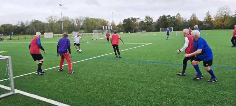 Walking football 60-plussers